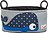 3 sprouts Organisateur pour Poussette, motif baleine