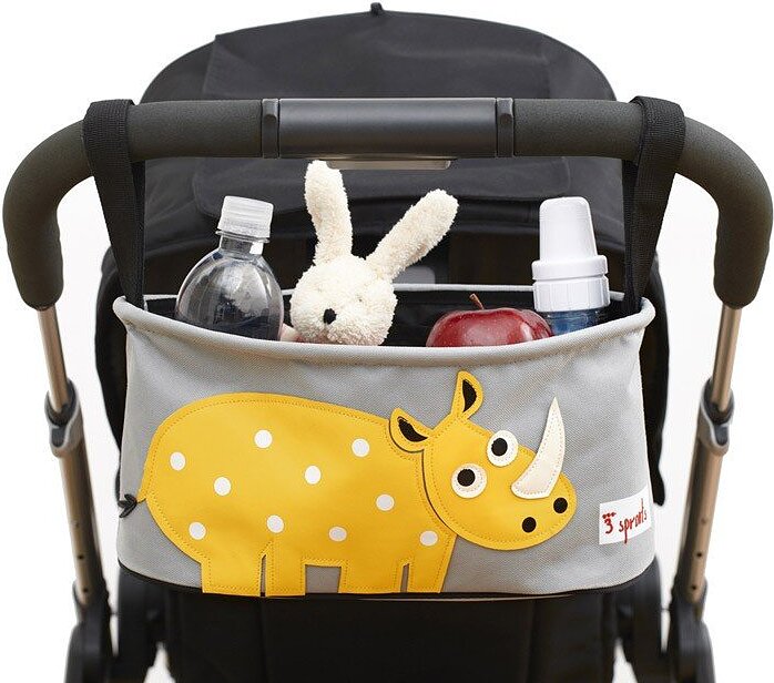 3 Sprouts Organisateur de Poussette, motif bouledogue