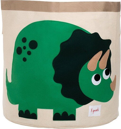 3 Sprouts Panier de Rangement, motif dinosaure