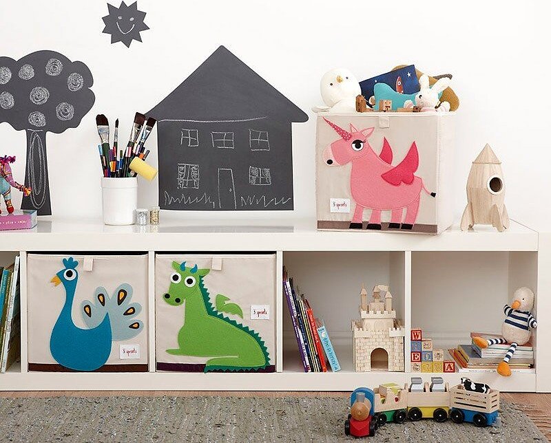 Caja de Almacenamiento 3 Sprouts, diseño erizo