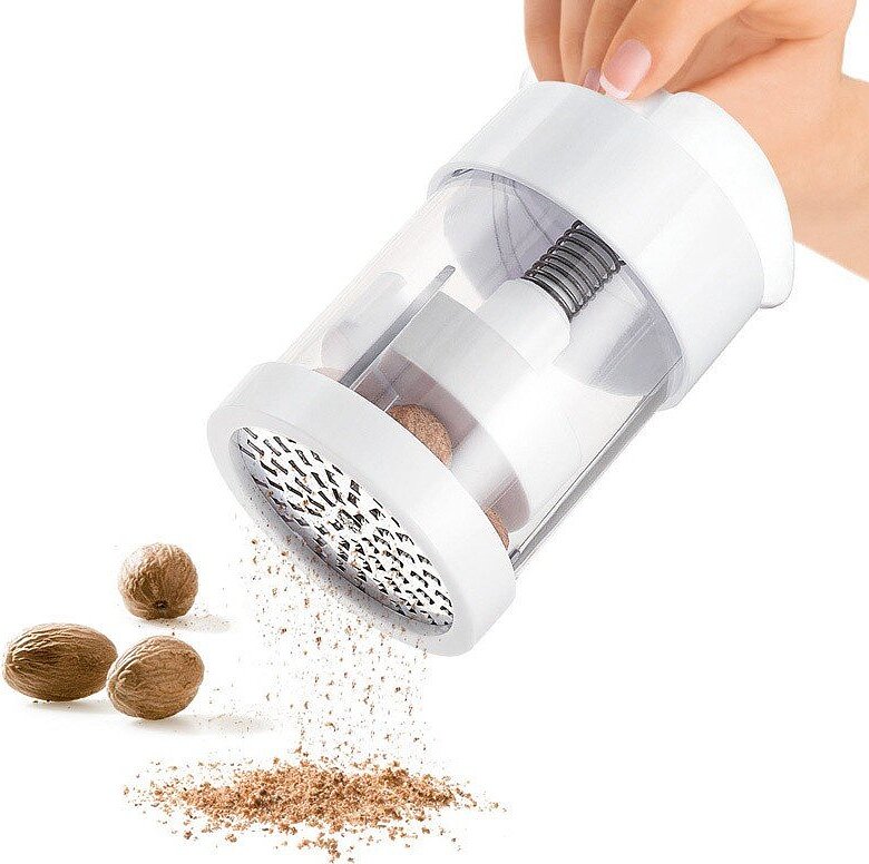 Molinillo para nuez moscada Gusto, de acero