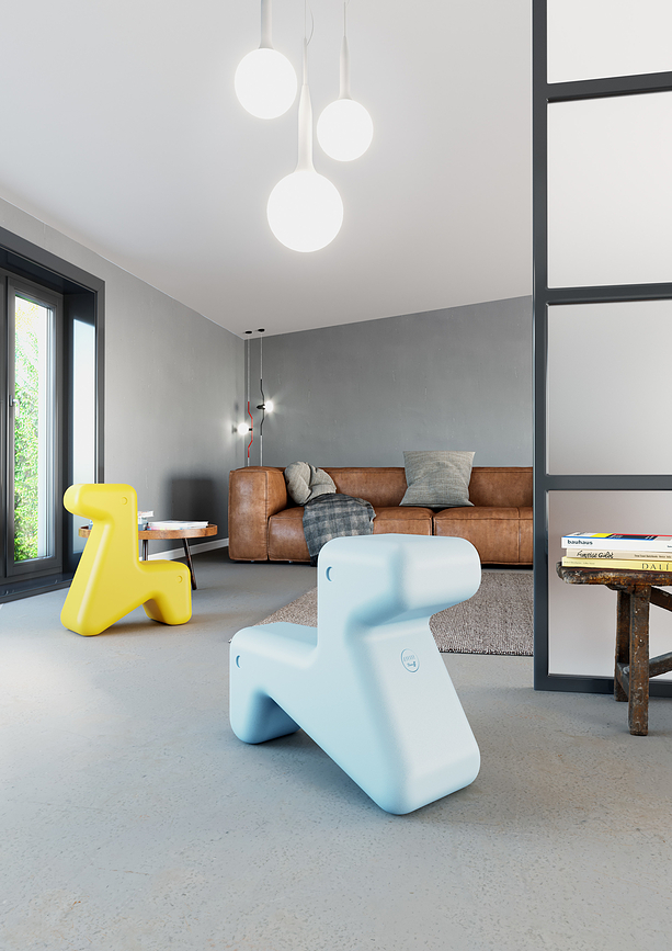 Doraff Chaise, jaune