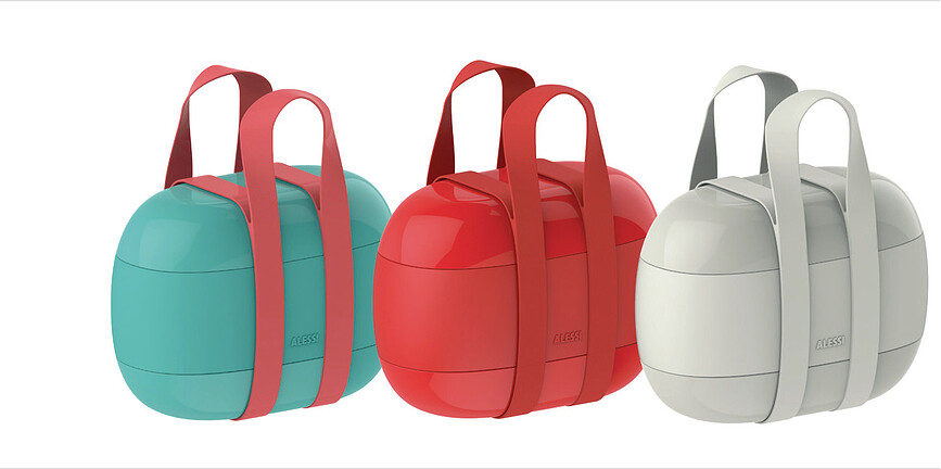 Food à porter Boîte Repas, grise