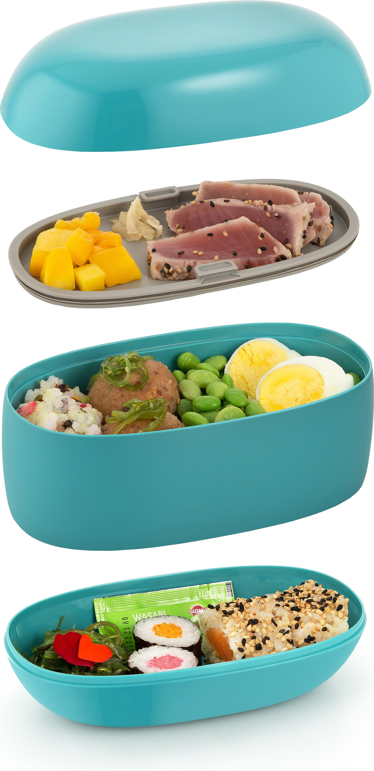 Food à porter Lunchbox - A di Alessi SA02 G, Sakura Adachi