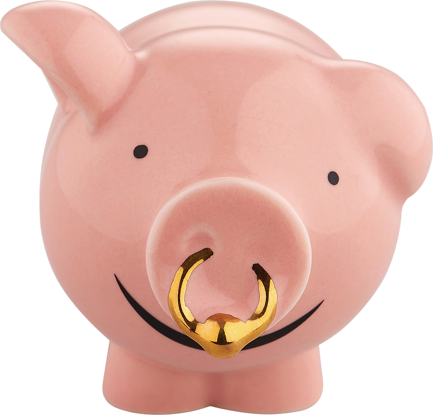 Happy Eternity Baby Figurine cochon