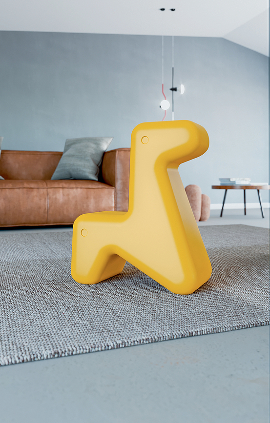 Silla infantil Doraff, amarilla