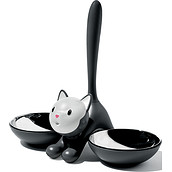 Tigrito Achromatics Cat cups cat bowls