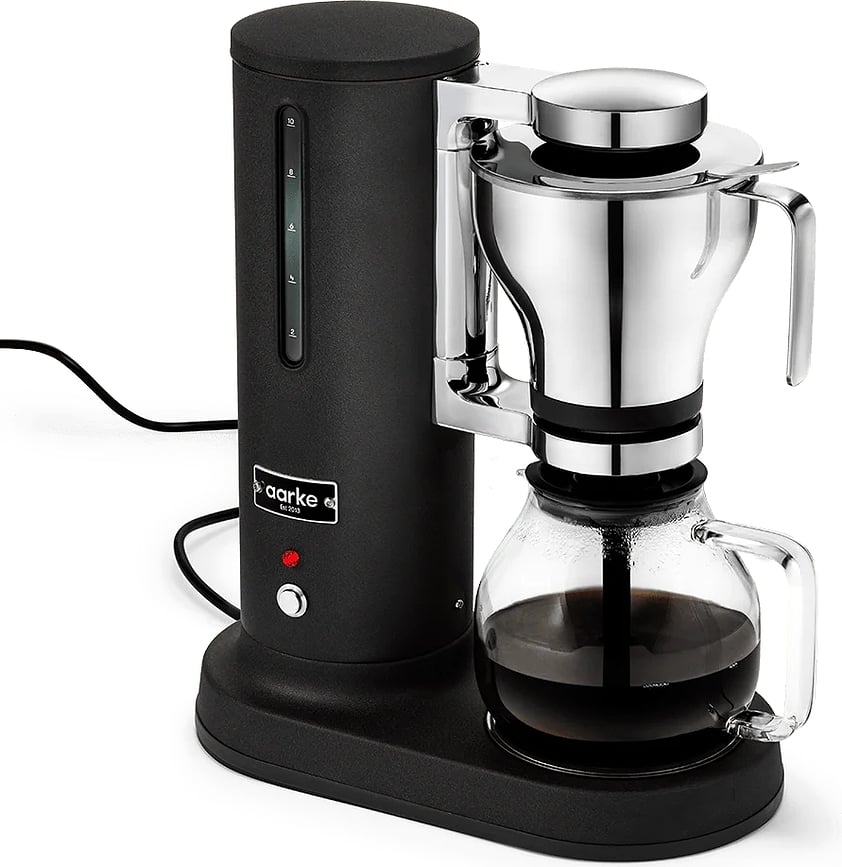 Aarke Cafetière à filtre, noire