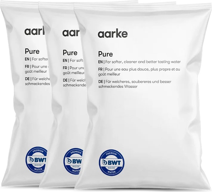 Aarke Filterkartuschen für Wasserfilterkanne, 3 St.