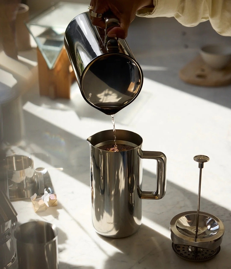 Aarke French Press 1 L sjajni čelik