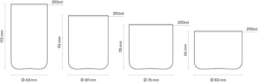 Aarke Verres, Lot de 4