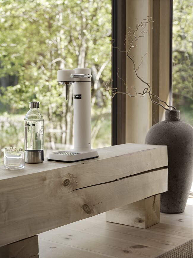 Carbonatador de Agua Carbonator 3, borgoña mate