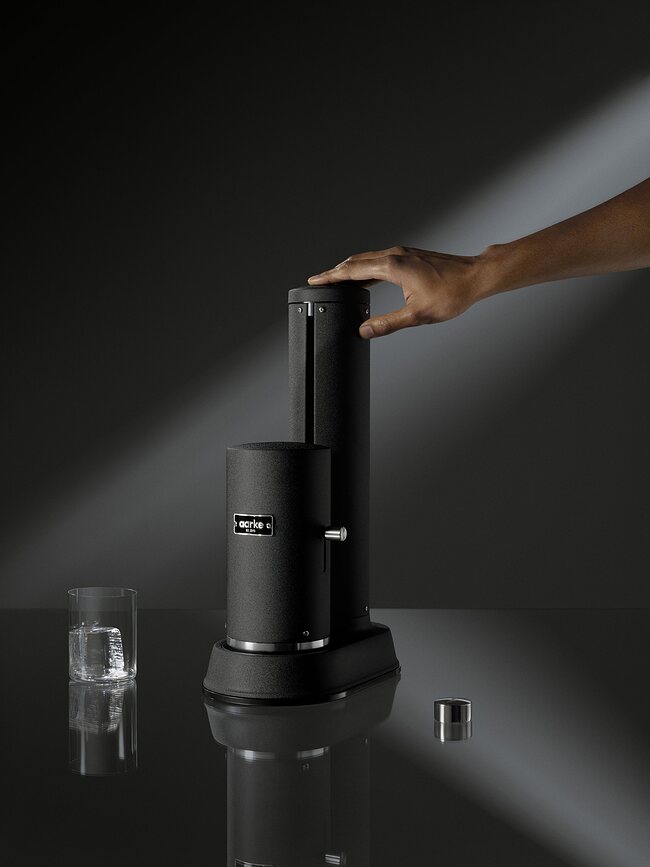 Carbonatador de Agua Carbonator Pro, negro mate