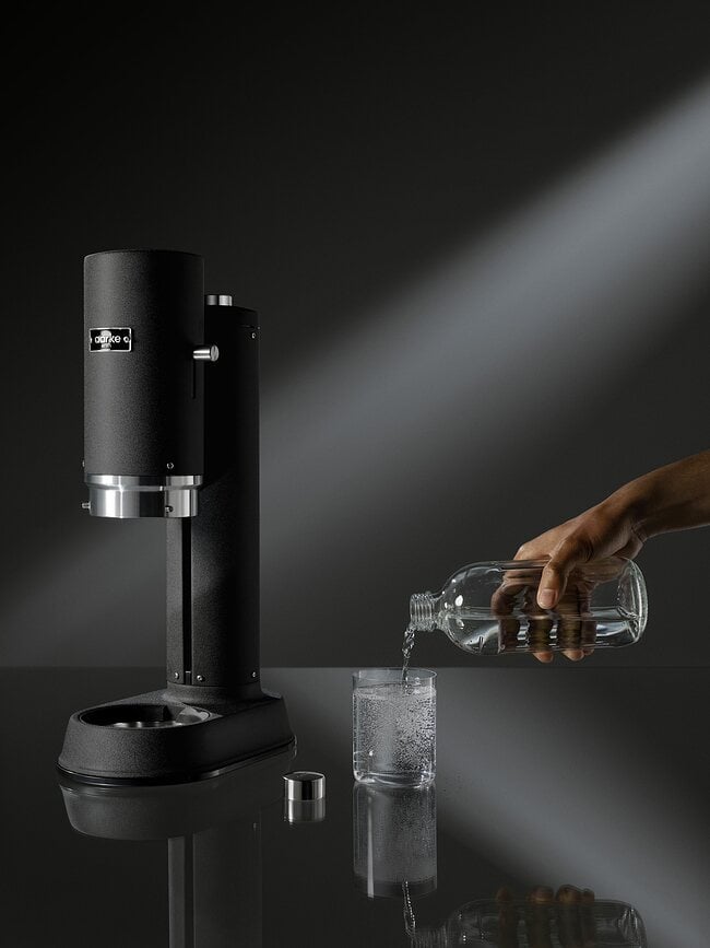 Carbonatador de Agua Carbonator Pro, negro mate