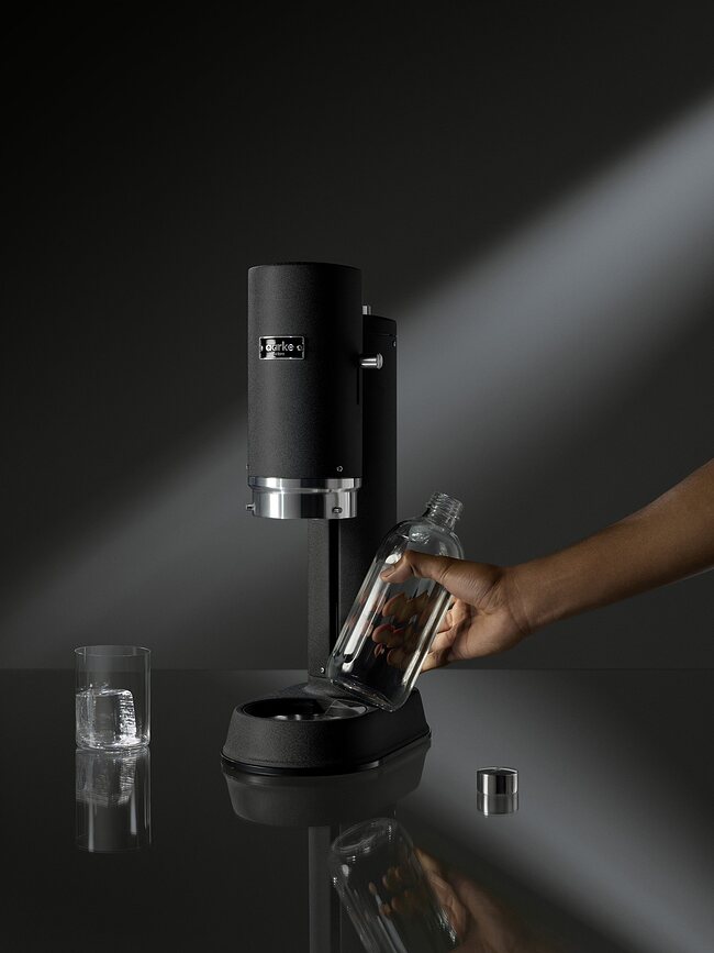 Carbonator Pro Steklenica za gaziranje vode, 800 ml, steklena