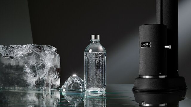 Carbonator Pro Wasserflasche 800 ml, Glas - Aarke A1074