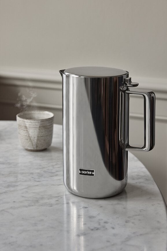 Hervidor Eléctrico de acero inoxidable Aarke, 1,2 L