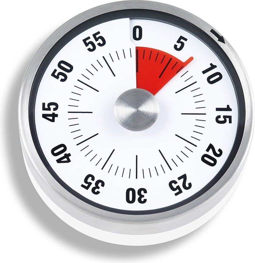 ADE Mechanical timer two-colour white