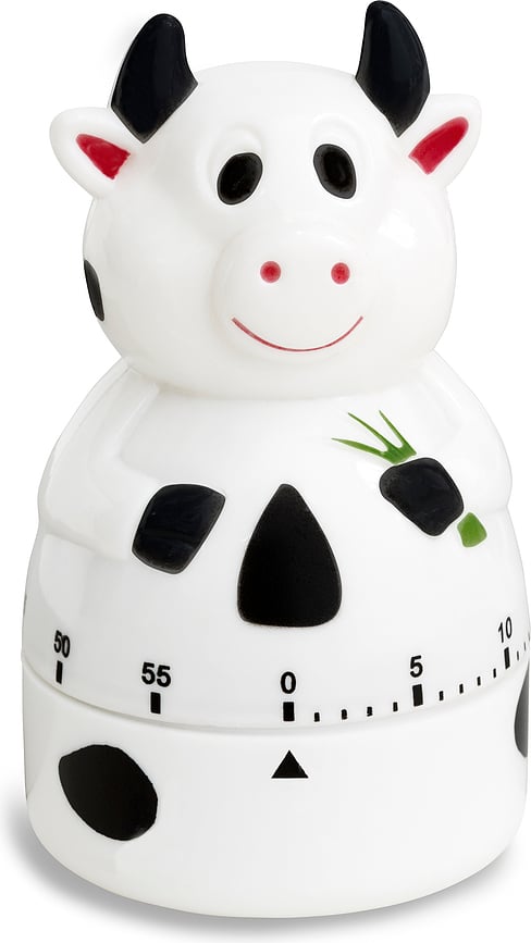 ADE Minuteur mécanique, design Vache