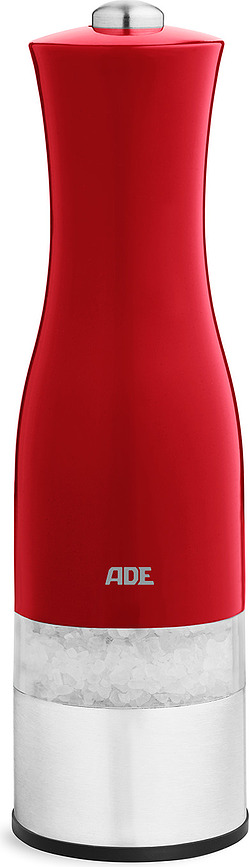 ADE Moulin Électrique à sel et poivre, rouge