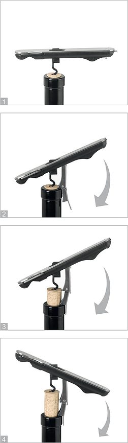 Accesorios para Vino Champ, Set de 3 piezas