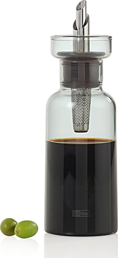 Aroma Pour Dozator za ulje ili ocat 500 ml prozirno sivi