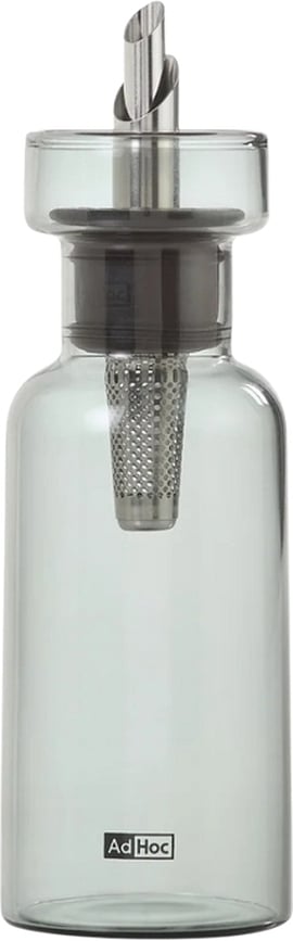 Aroma Pour Olaj- vagy ecetadagoló 120 ml, átlátszó, szürke