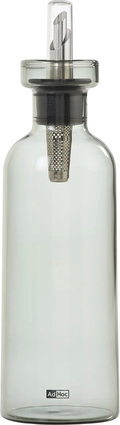 Aroma Pour Verseur pour huile ou vinaigre, 300 ml, transparent, gris