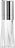 Crystal Salt or pepper mill transparent