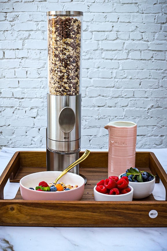 Dispensador de cereales y muesli Deposito, con base
