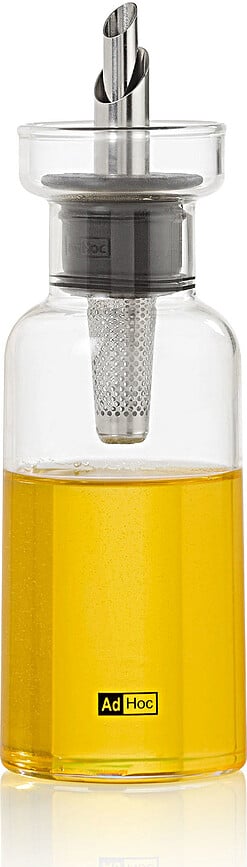 Dosificador para aceite y vinagre Aroma Pour, 120 ml, transparente