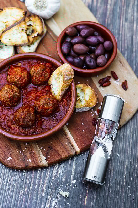 Duospace Mlinček za zelišča in začimbe, dvostranski, 15 cm