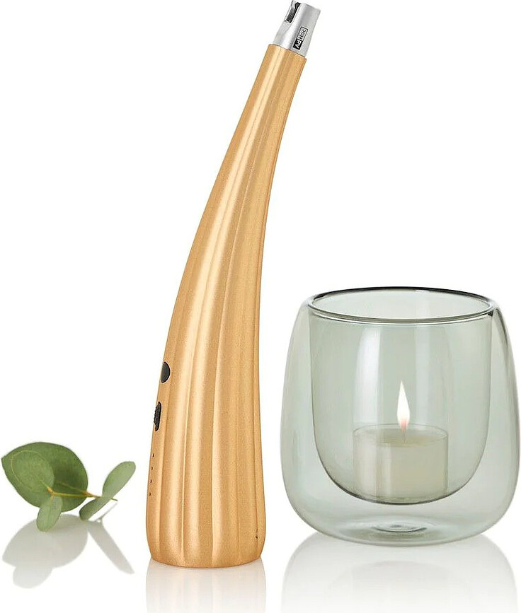 Encendedor de arco Arc, recargable USB, negro