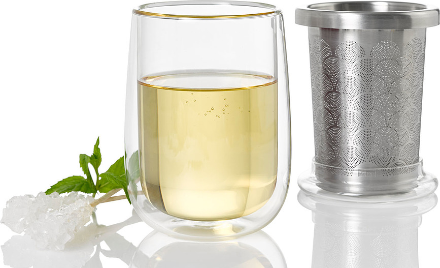Fusion Glass Ποτήρι Τσαγιού, με φίλτρο