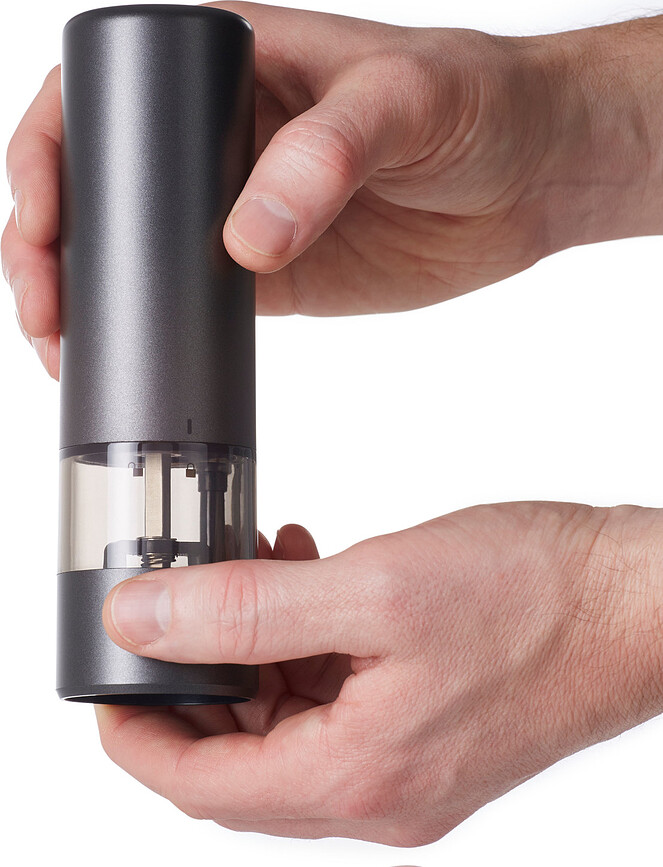 iMill Moulin à Sel ou à Poivre, gris clair