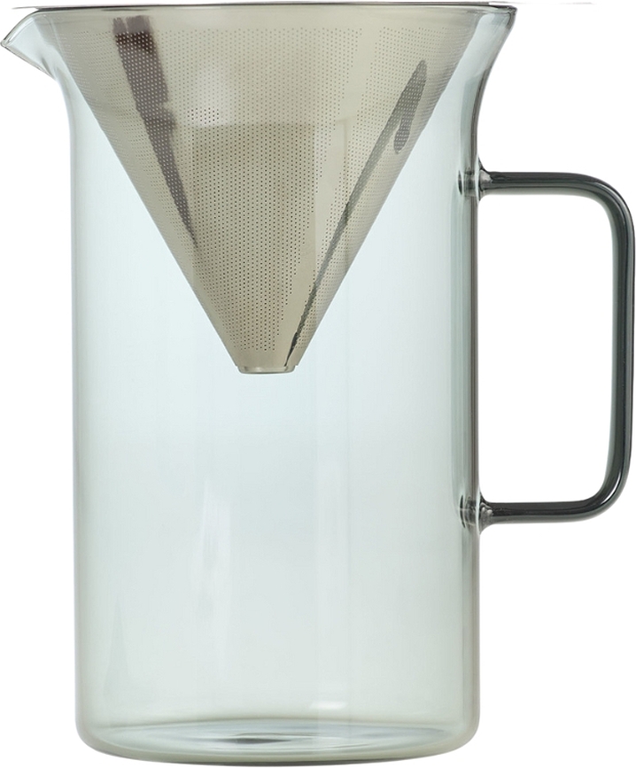 Impact Cafetière à filtre 600 ml, gris transparent
