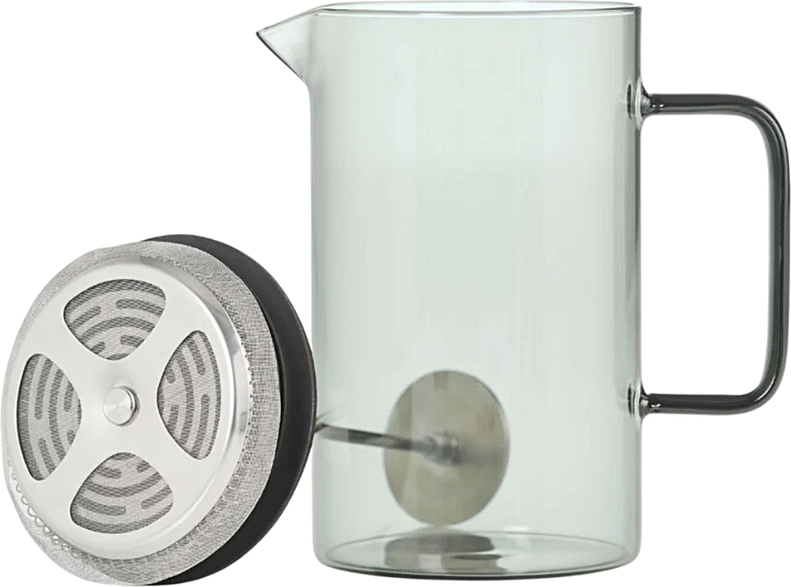 Impact French Press za kavo, 600 ml, prozoren siv