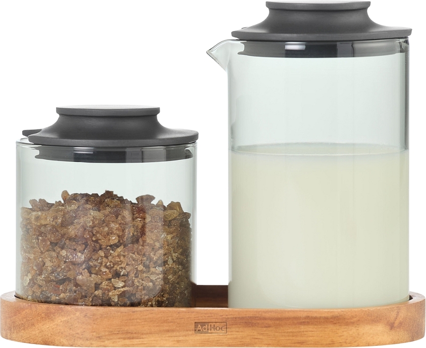 Impact Mliječnik i Šećernica s podmetačem Set od 3 dijela