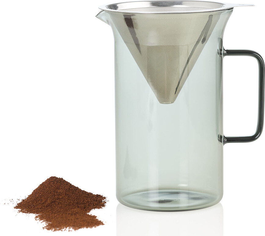 Impact Prelijevač Kave 600 ml proziran sivi