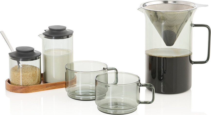 Impact Prelivni aparat, 600 ml, prozoren, siv