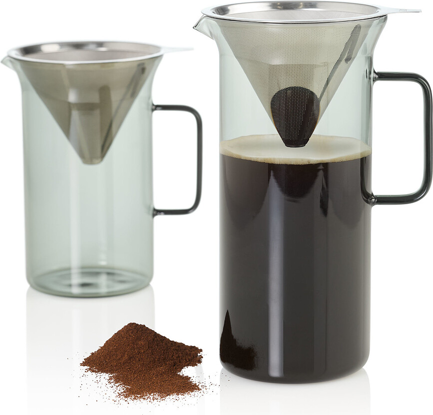 Impact Συσκευή Καφέ Pour-Over, 600 ml, διαφανής, γκρι