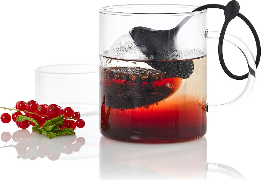 Infusor de Té de cristal Fusion