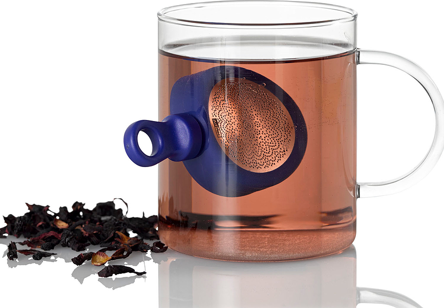 MagTea Infuseur à Thé magnétique, rouge