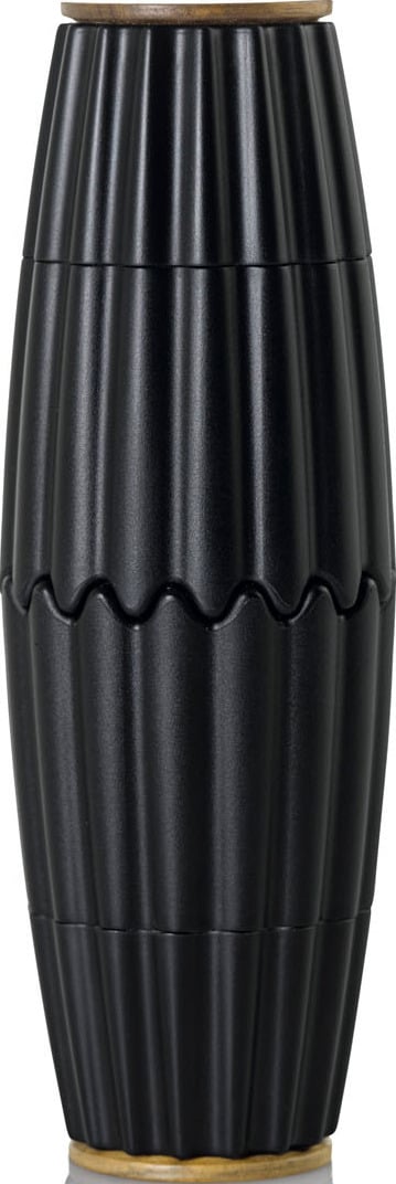 MagTwo Magnetische Salz- und Pfeffermühlen schwarz 2 St.
