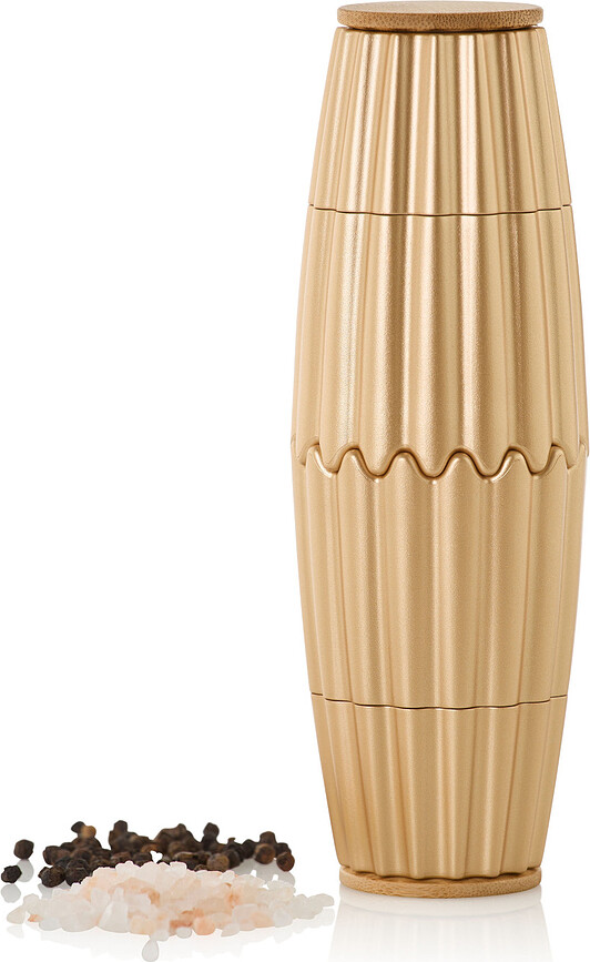 MagTwo Mlinčki za sol in poper magnetni, črni, 2 kosa