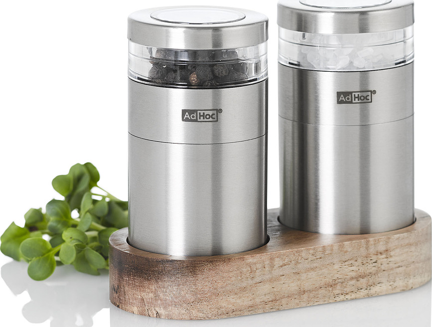 Menage Molto Set de Moulins à Sel et à Poivre, Set 2 pièces