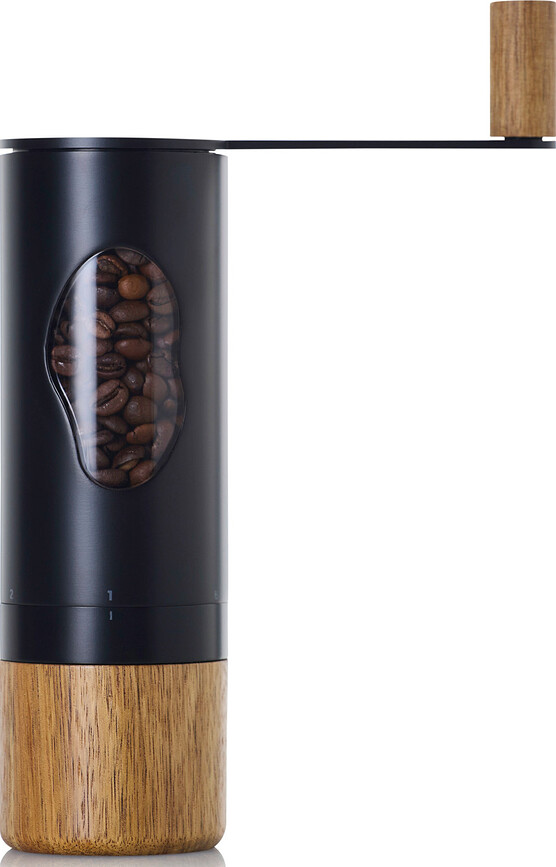 Molinillo de Café Mrs. Bean, negro, con mango de madera