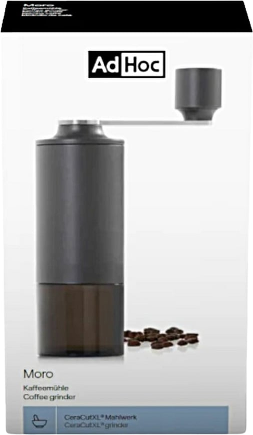 Molinillo de Café con mango Moro, gris claro