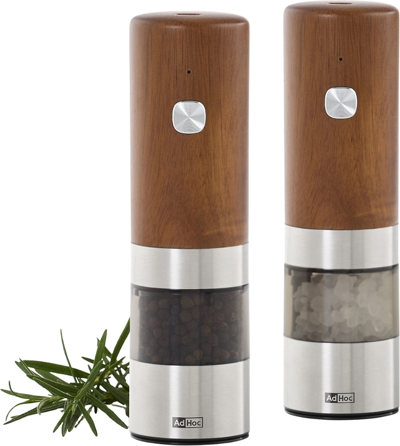 Molinillo de madera iMill, para sal o pimienta, marrón oscuro