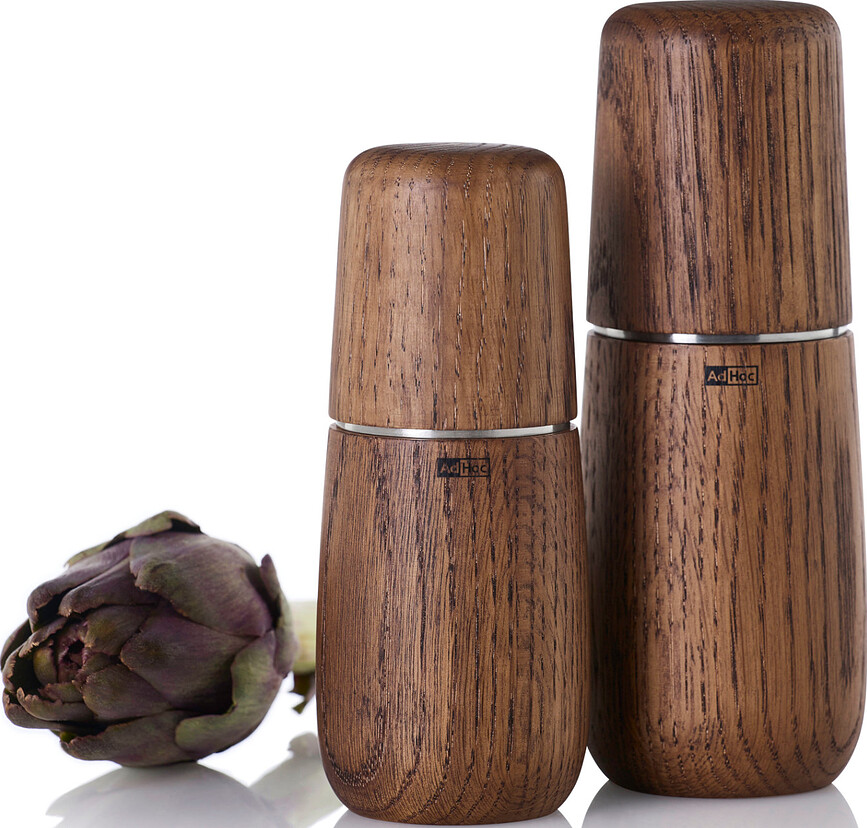 Molinillo para sal o pimienta Yono S, roble claro